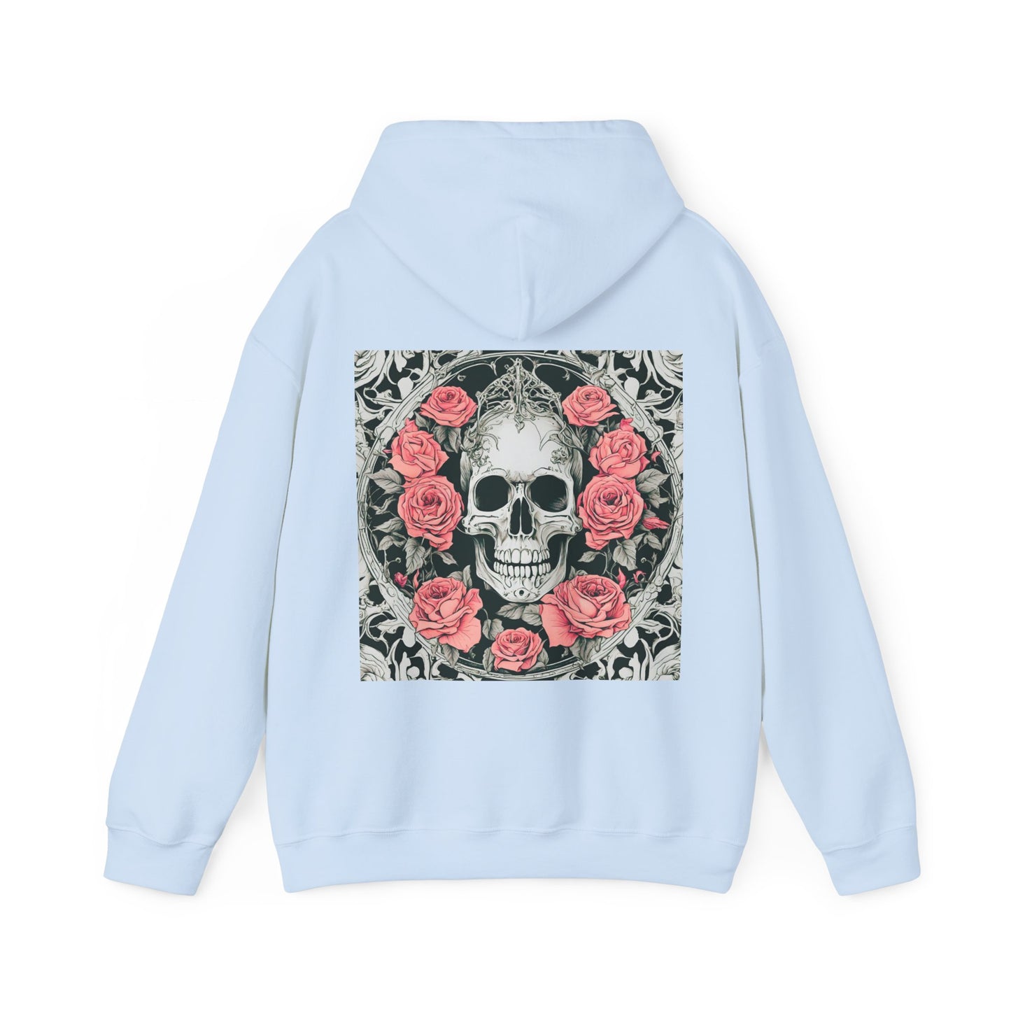 Skeletons n Roses- Unisex Heavy Blend™ Hooded Sweatshirt