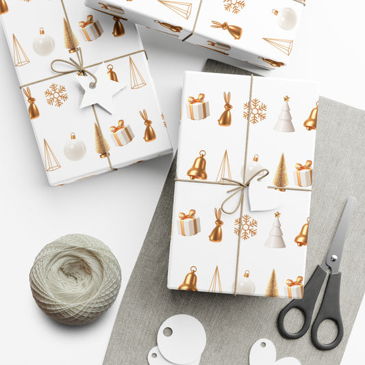 Festive Gift Wrap Paper – Elegant Holiday Design for All Occasions