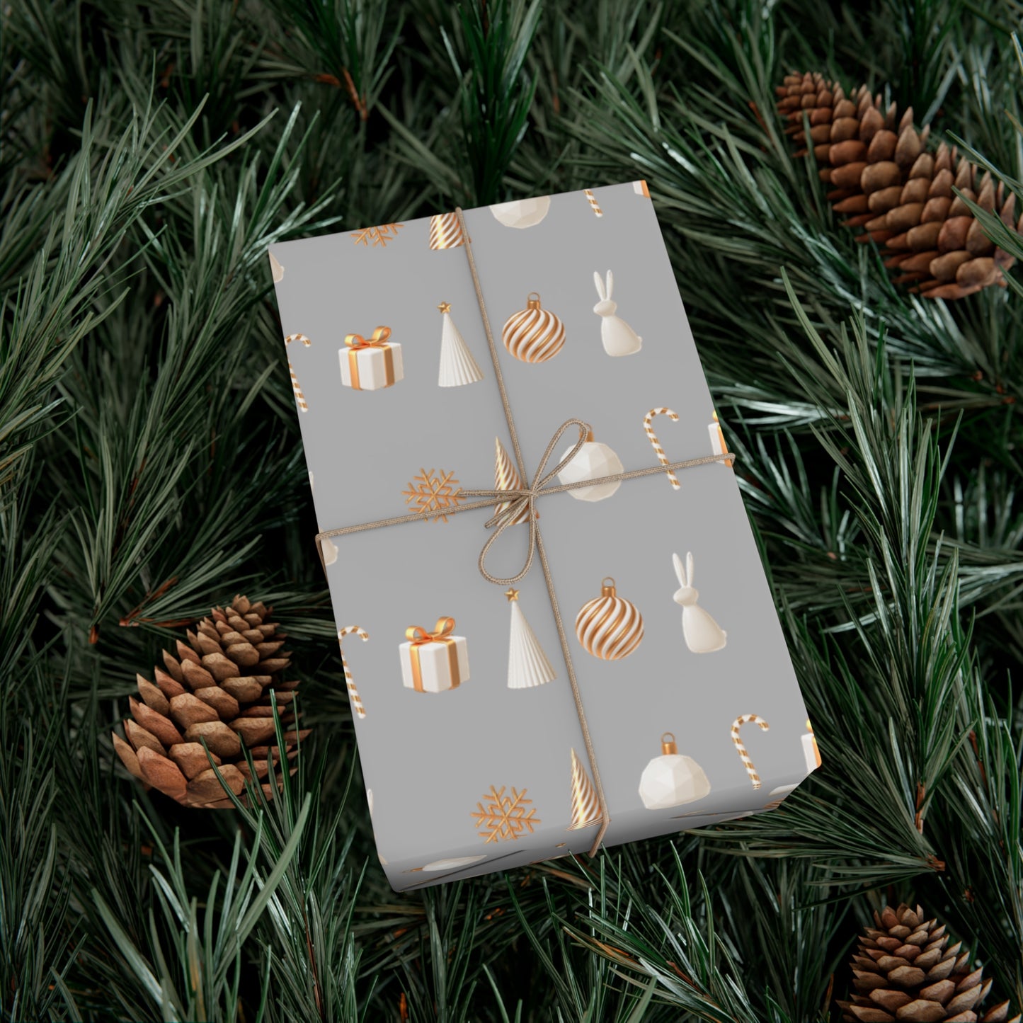 Silver and Gold- Classical, Elegant Gift Wrapping Papers