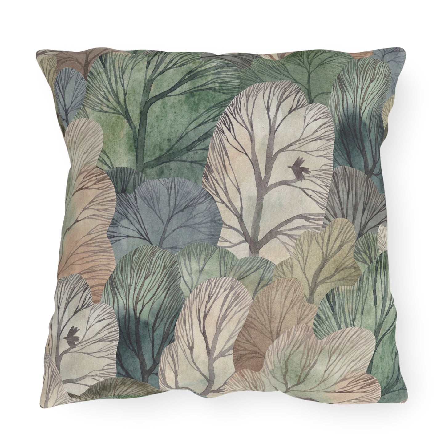 Nature-Inspired Outdoor Pillows with Leafy Design, Cozy Garden Decor, Patio Cushion, Unique Gift for Eco-Lovers, Boho Home Accents, [...]