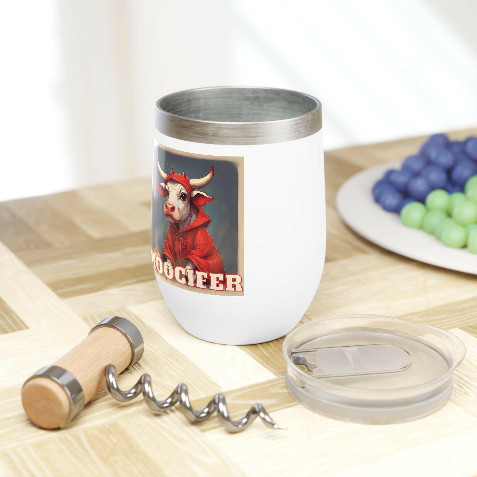 Moocifer Chill Wine Tumbler.