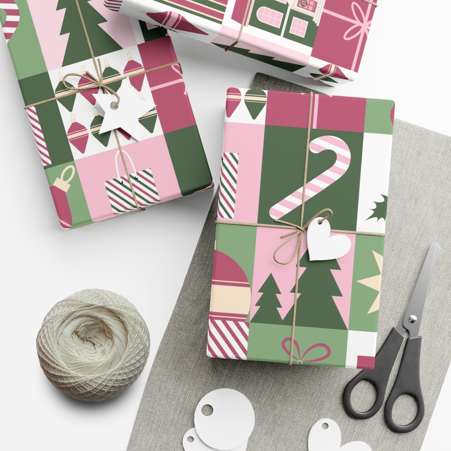 Festive Holiday Gift Wrap Papers - Christmas Patterns for Joyful Gifting