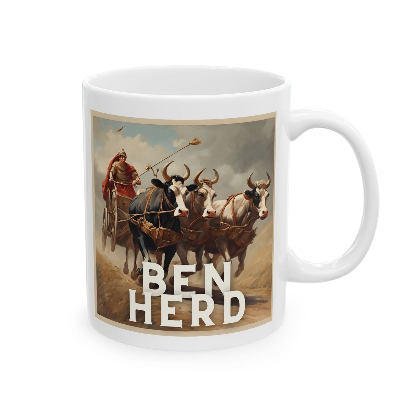 Mug - Ben Herd Ceramic Coffee Cup (11oz, 15oz)