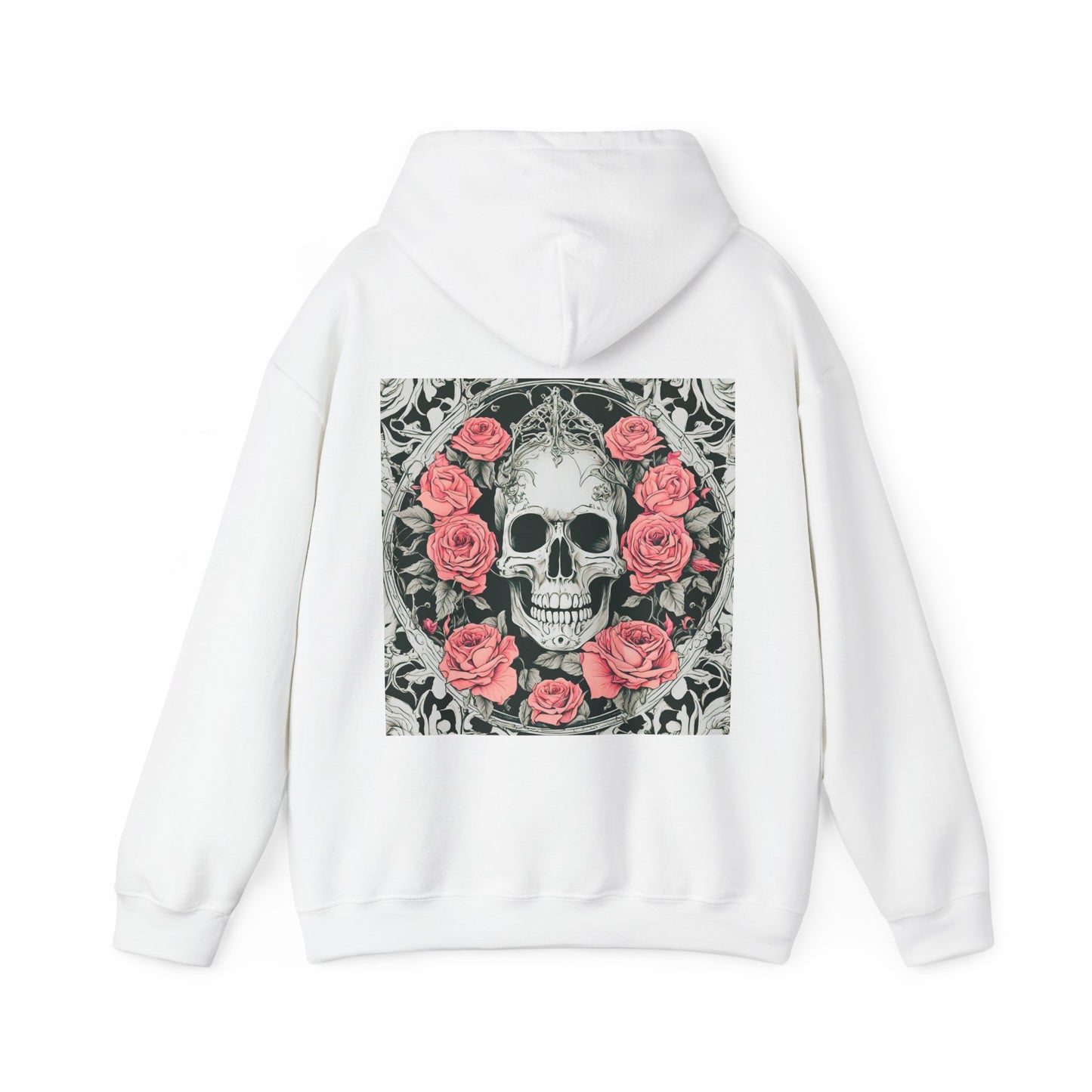 Skeletons n Roses- Unisex Heavy Blend™ Hooded Sweatshirt