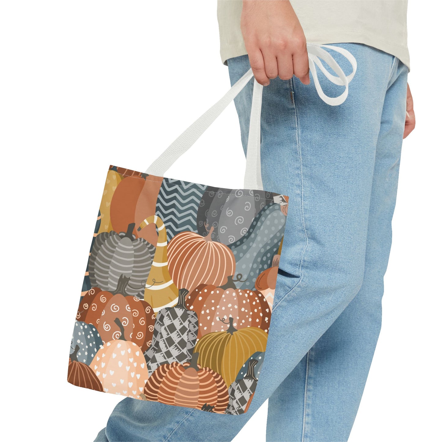 Autumn Pumpkin Tote Bag, Fall Decor, Eco-Friendly Shopping Bag, Halloween Gift, Seasonal Tote, Harvest Festival