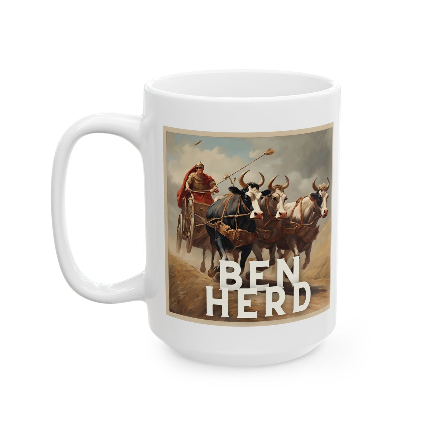 Mug - Ben Herd Ceramic Coffee Cup (11oz, 15oz)