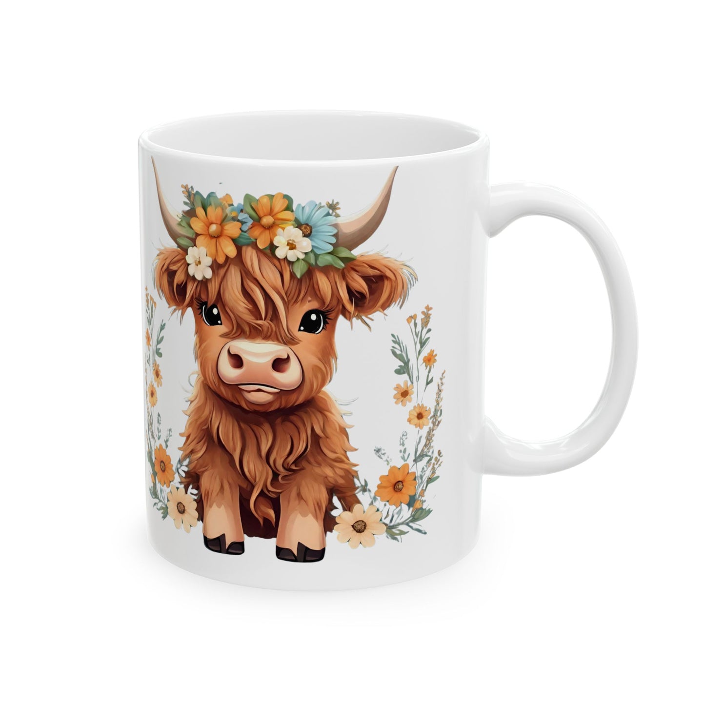 Mug - Udderly Adorable Ceramic Mug (11oz, 15oz)