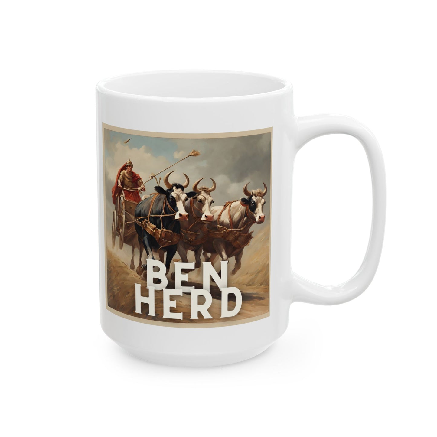 Mug - Ben Herd Ceramic Coffee Cup (11oz, 15oz)