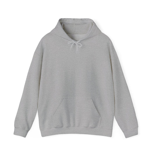 Sport Grey hooded sweatshirt Front view