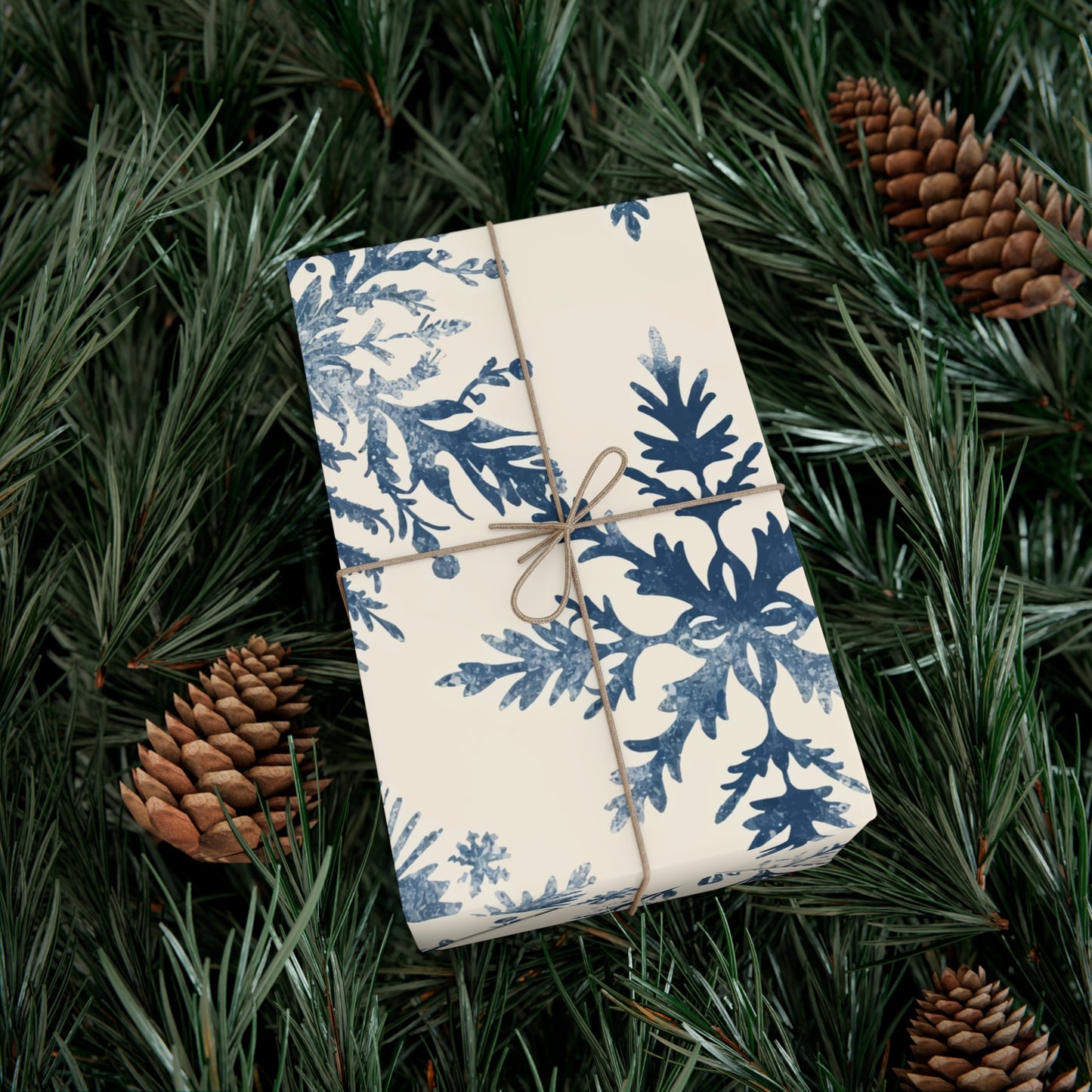 Elegant Snowflake Gift Wrap Papers - Perfect for Holidays and Celebrations