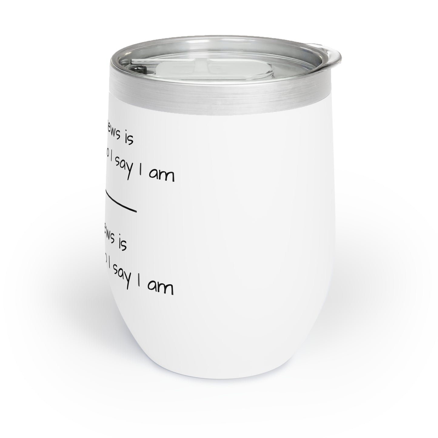 Humorous Wine Tumbler - "Good News/Bad News" – Perfect for Wine Lovers