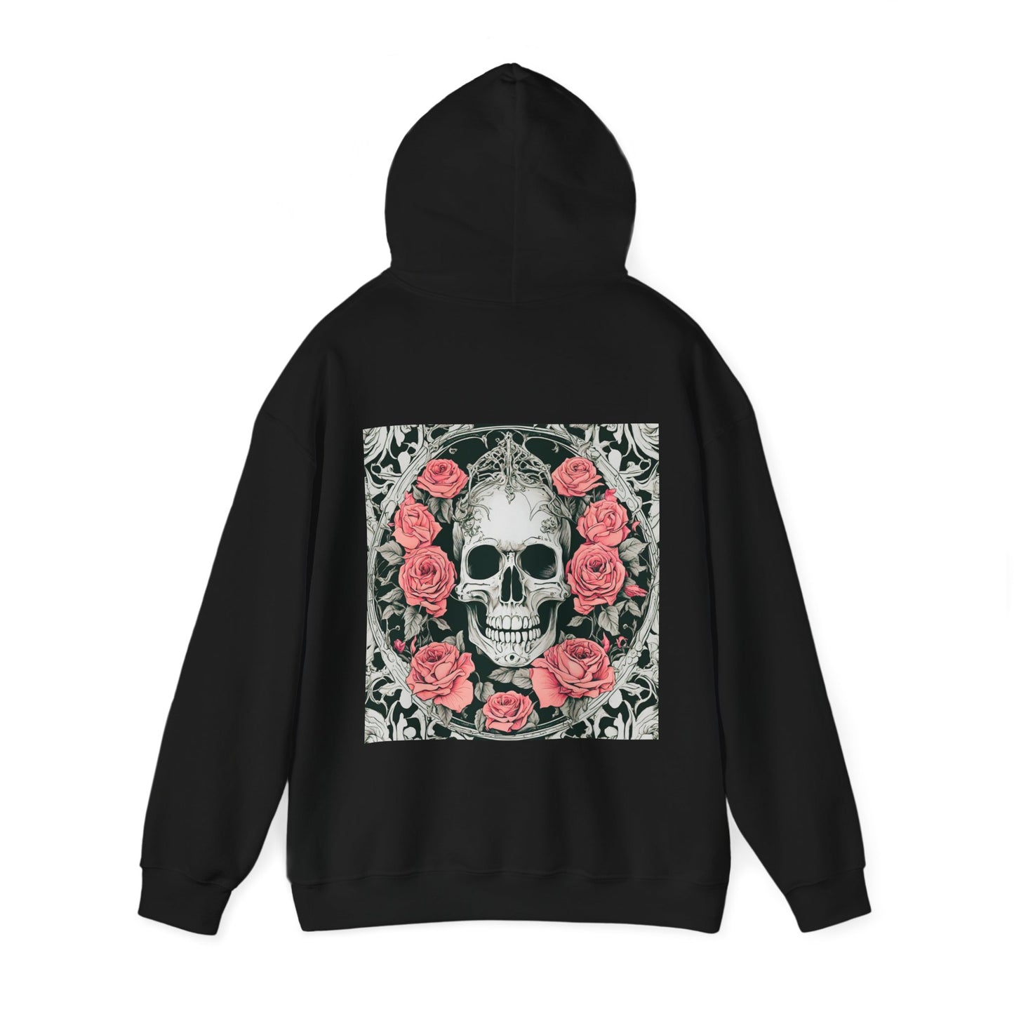 Skeletons n Roses- Unisex Heavy Blend™ Hooded Sweatshirt