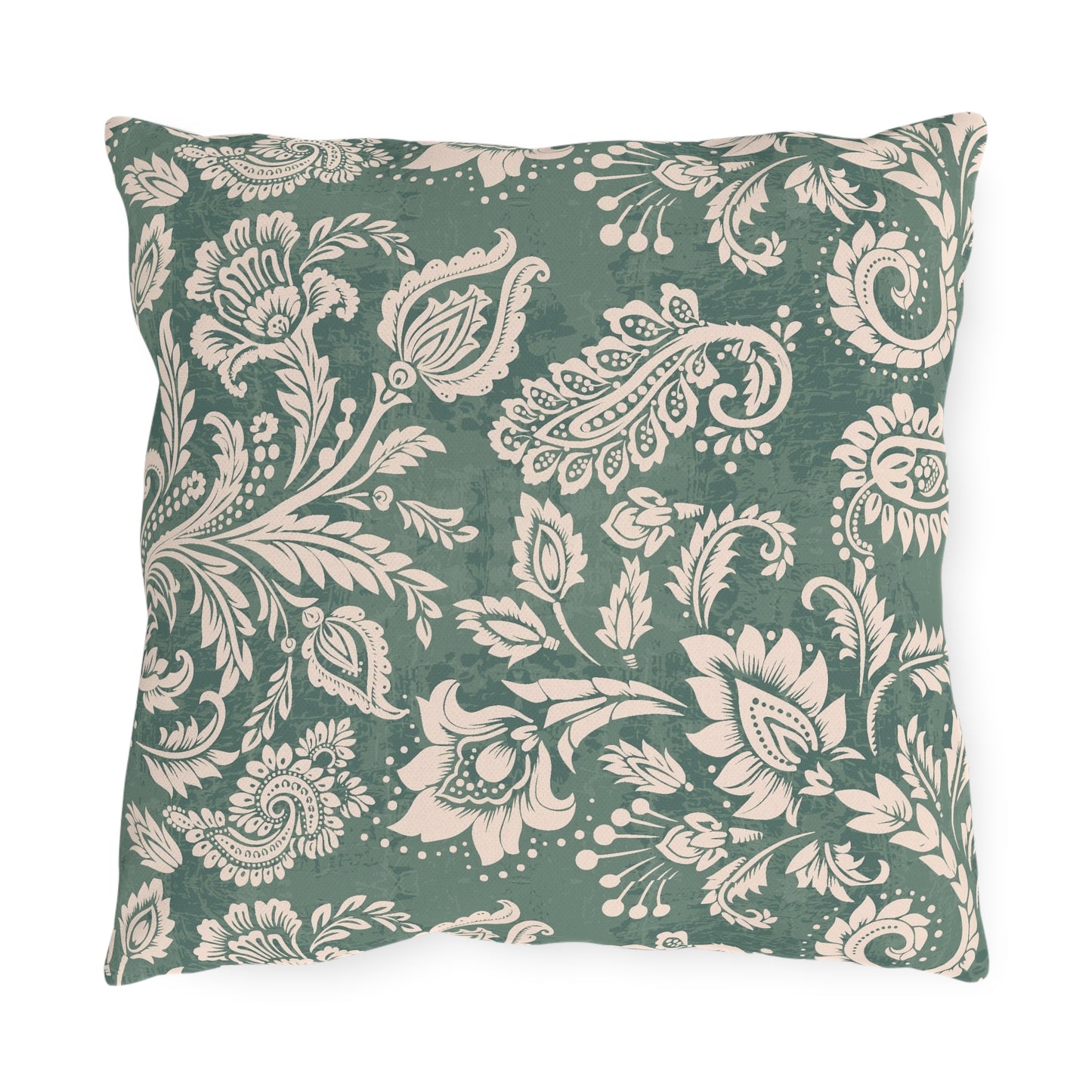 Botanical Outdoor Pillows - Cozy Floral Cushion for Patios and Decks - aMOOsing Designs