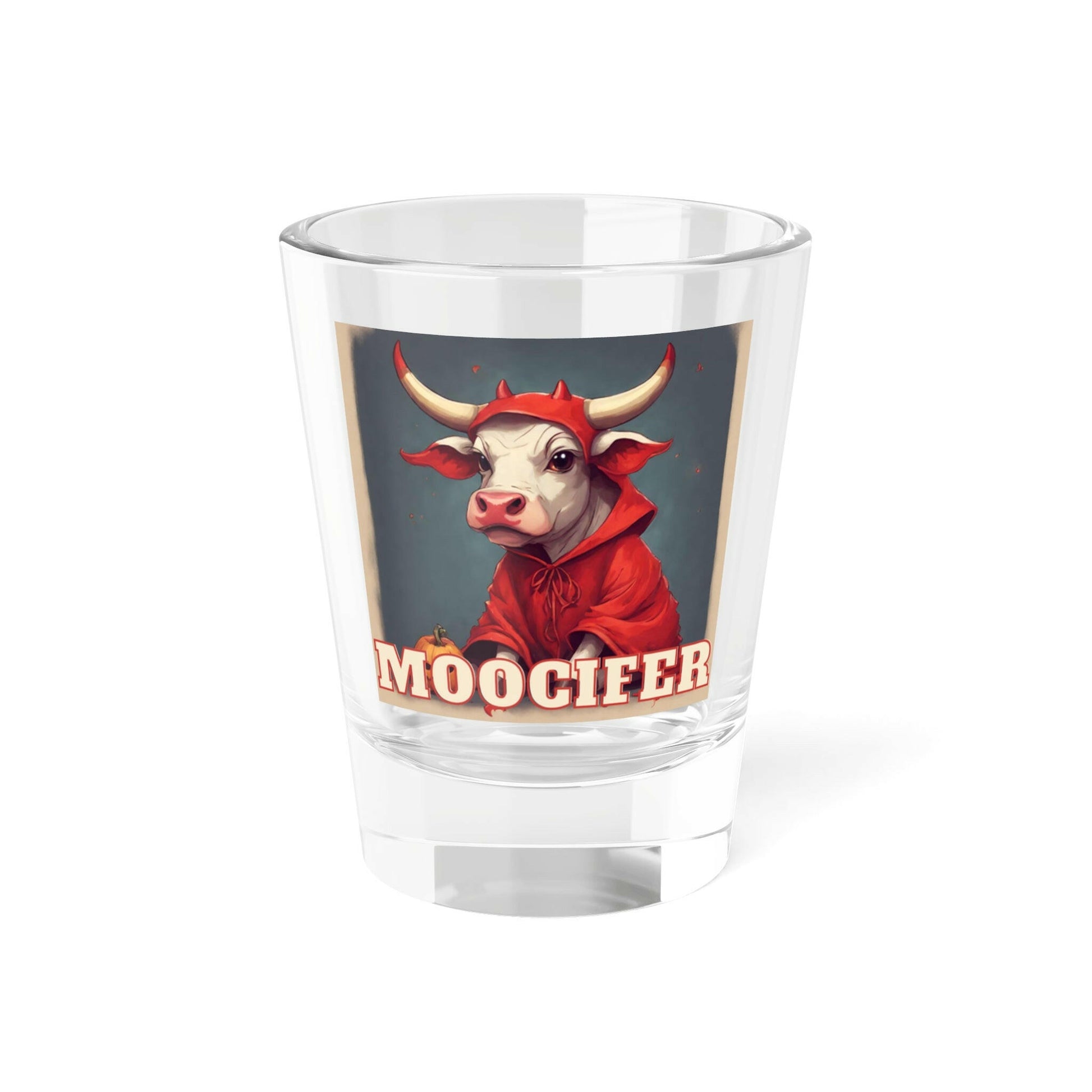 MOOcifer- Shot Glass, 1.5oz.