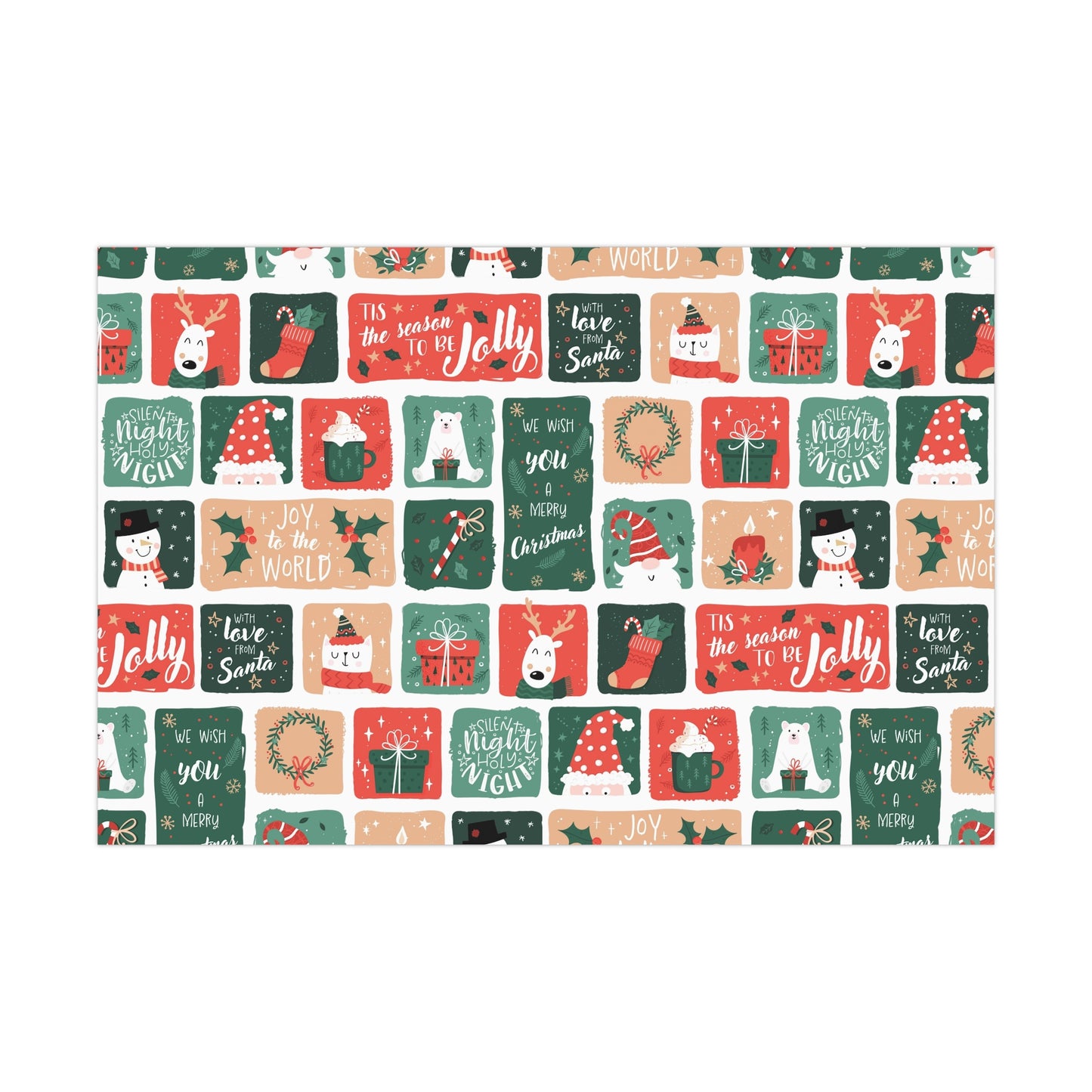 Festive Holiday Gift Wrap Papers – Jolly Designs for Christmas Celebrations