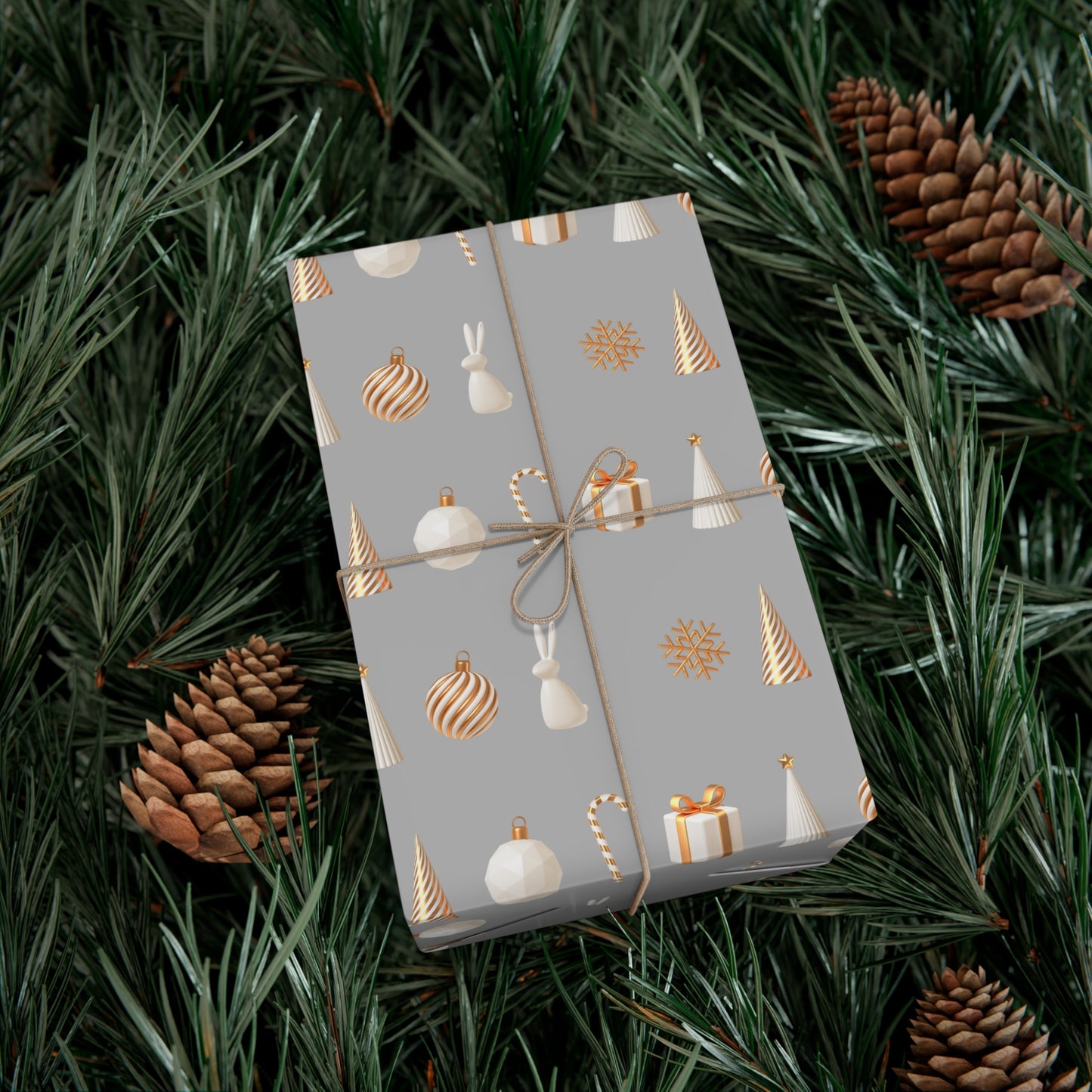 Silver and Gold- Classical, Elegant Gift Wrapping Papers