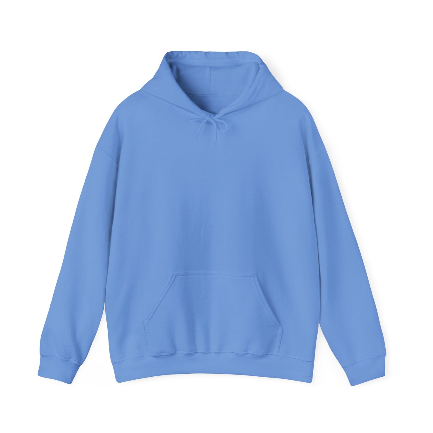 If you can't handle me....Clean version hooded sweatshirt. Blue front