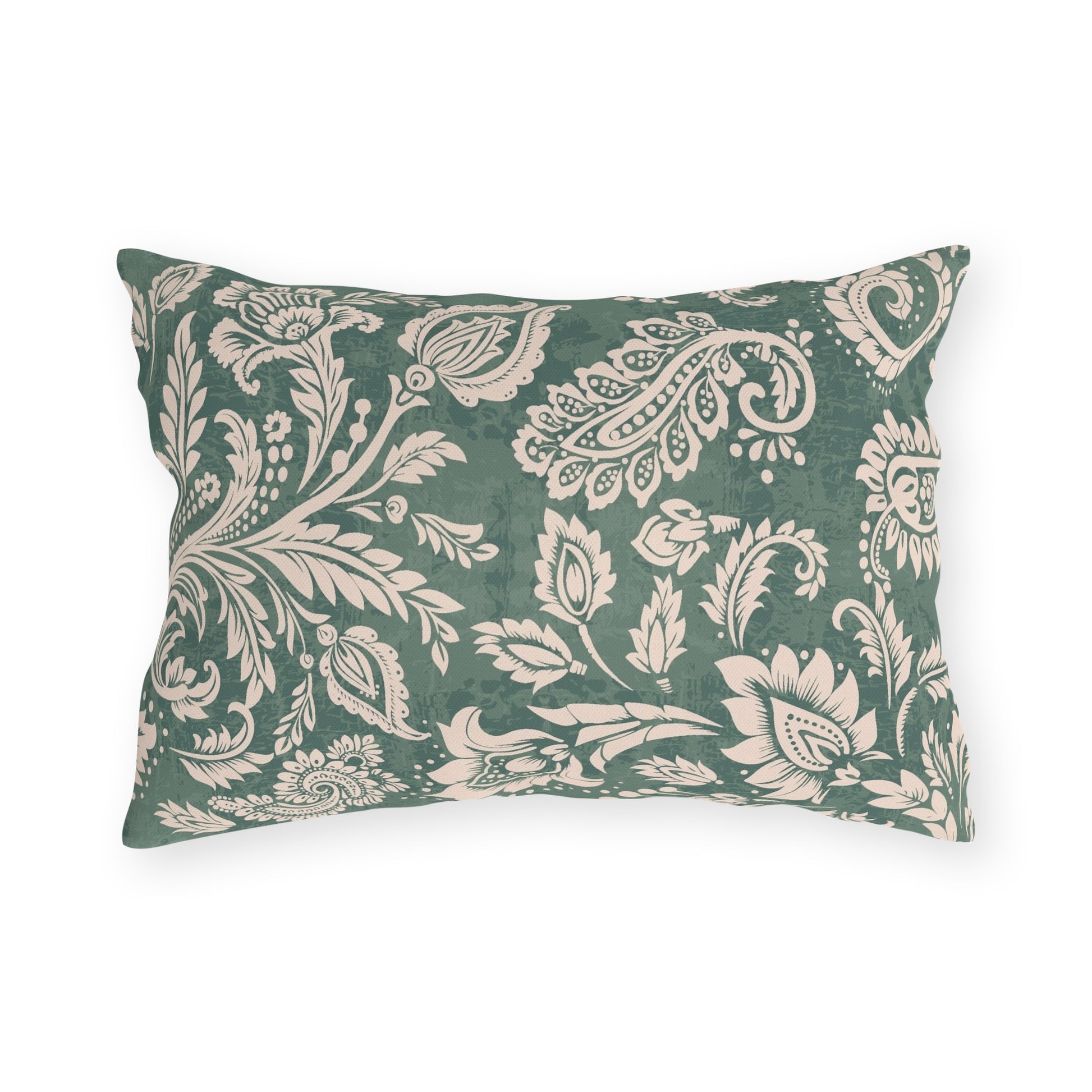 Botanical Outdoor Pillows - Cozy Floral Cushion for Patios and Decks - aMOOsing Designs