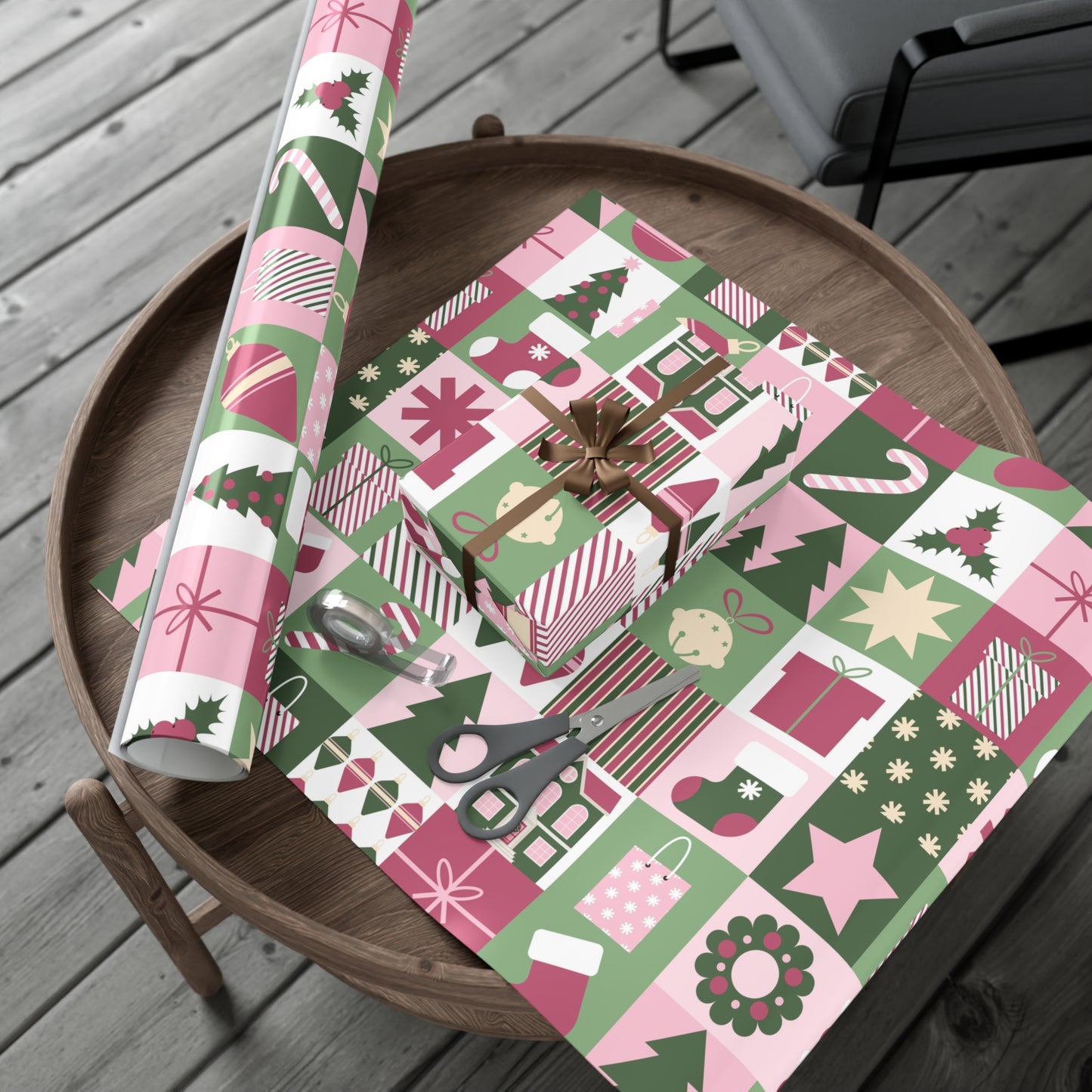 Festive Holiday Gift Wrap Papers - Christmas Patterns for Joyful Gifting