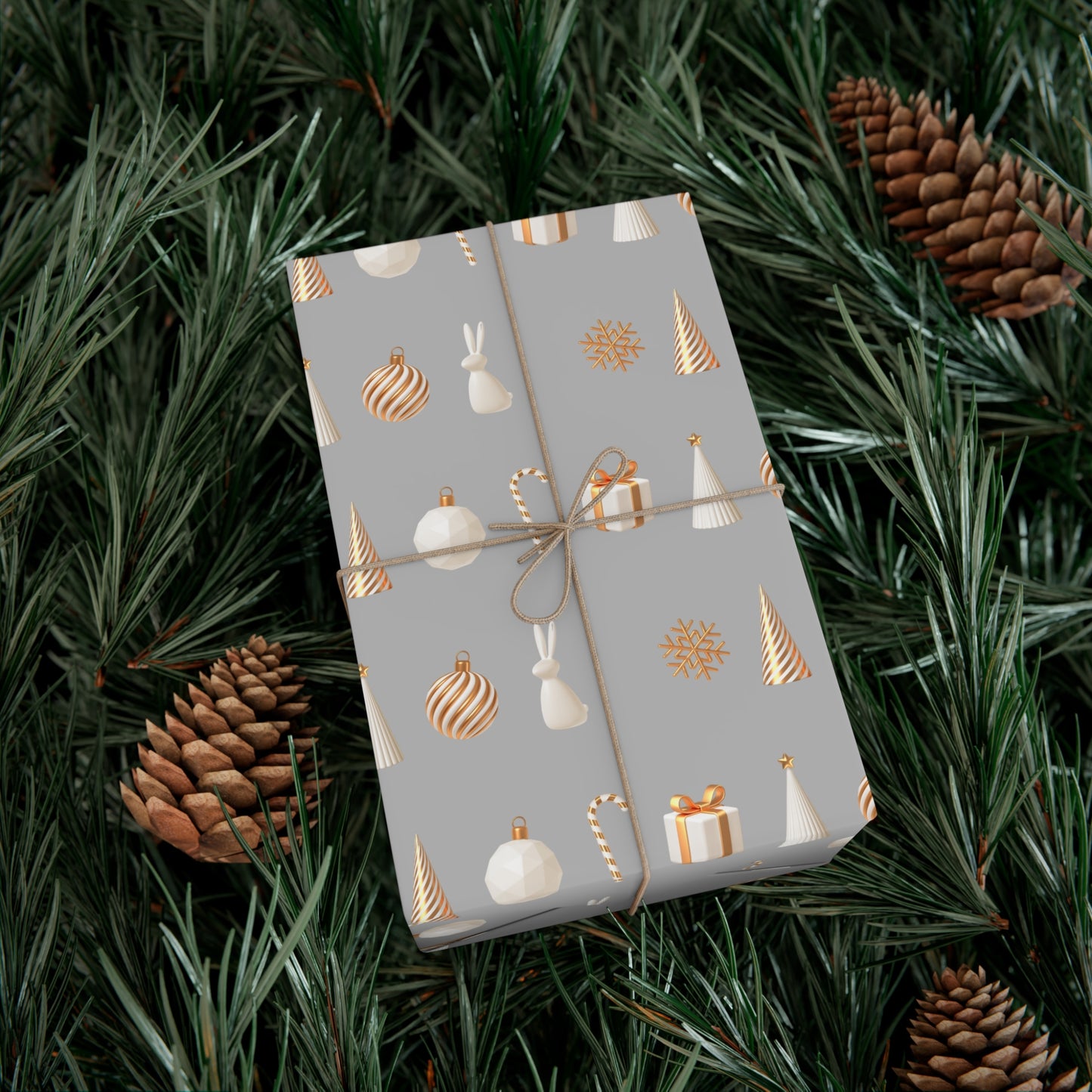 Silver and Gold- Classical, Elegant Gift Wrapping Papers