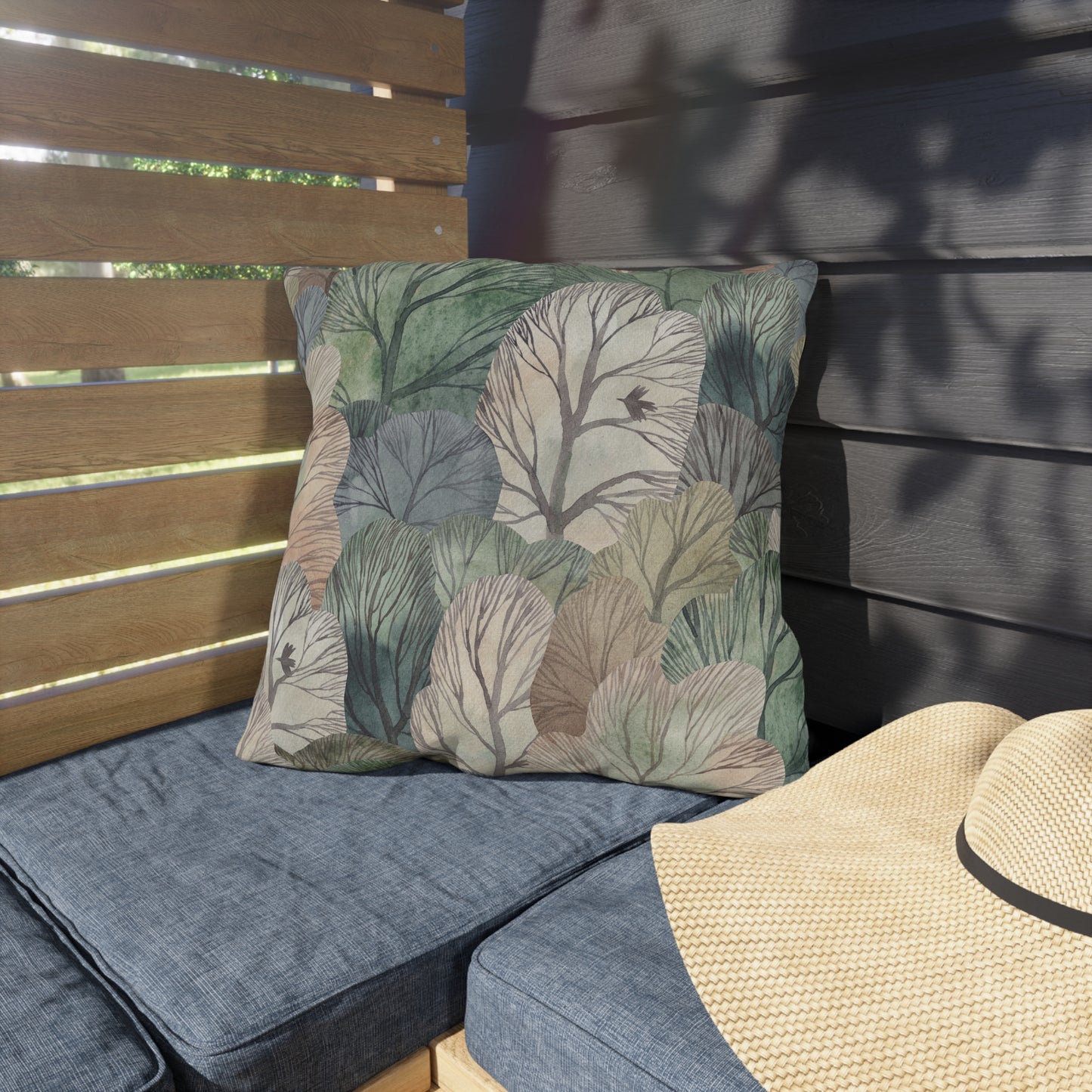 Nature-Inspired Outdoor Pillows with Leafy Design, Cozy Garden Decor, Patio Cushion, Unique Gift for Eco-Lovers, Boho Home Accents, [...]