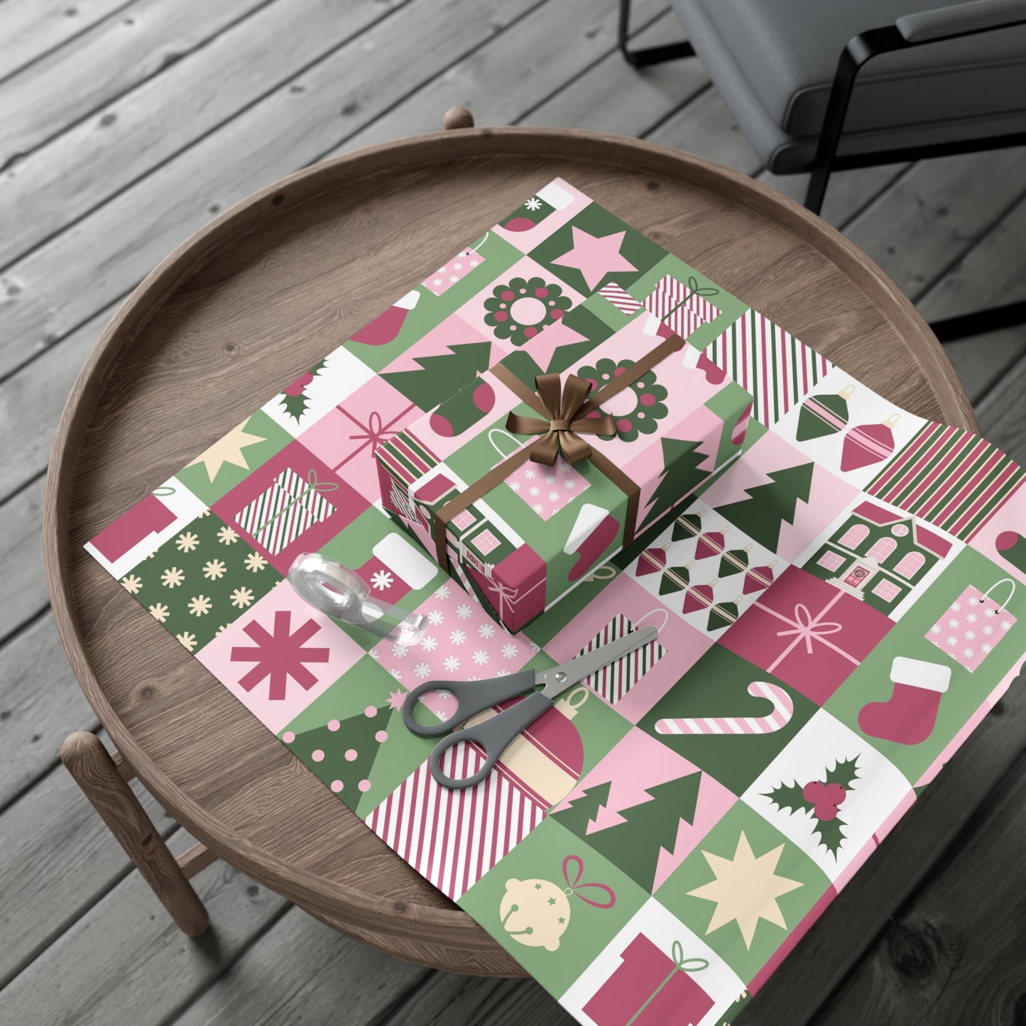 Festive Holiday Gift Wrap Papers - Christmas Patterns for Joyful Gifting