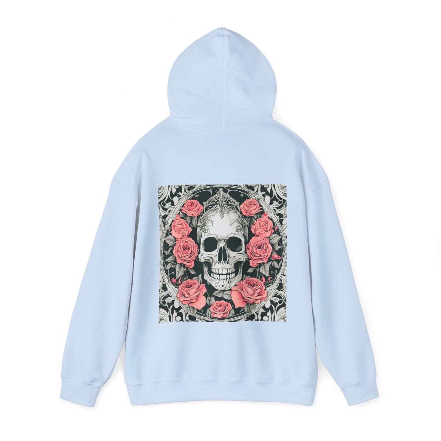 Skeletons n Roses- Unisex Heavy Blend™ Hooded Sweatshirt