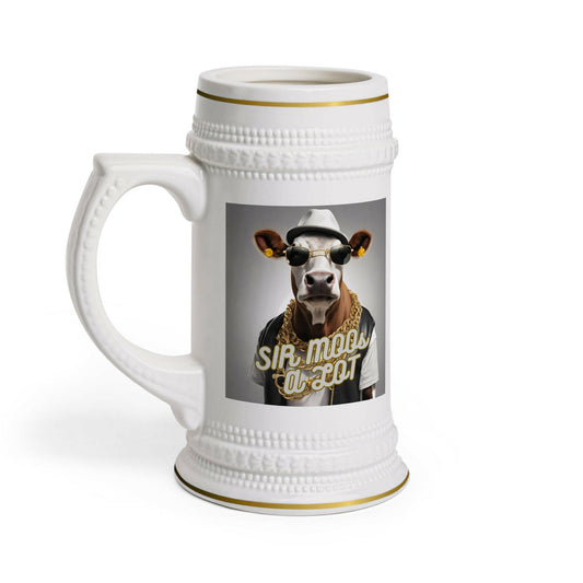 Sir MOOs a lot Beer Stein Mug.