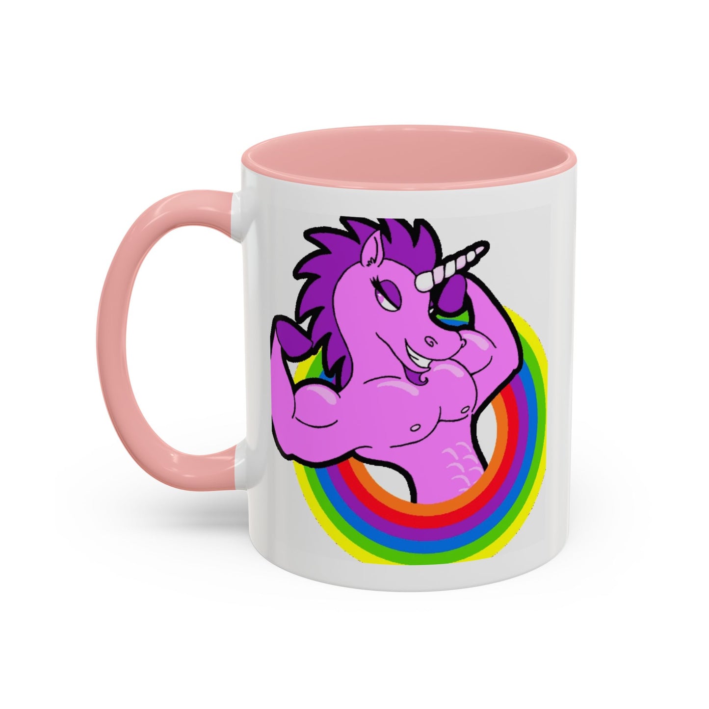 Mug Flexing Unicorn Coffee Mug (11, 15oz)