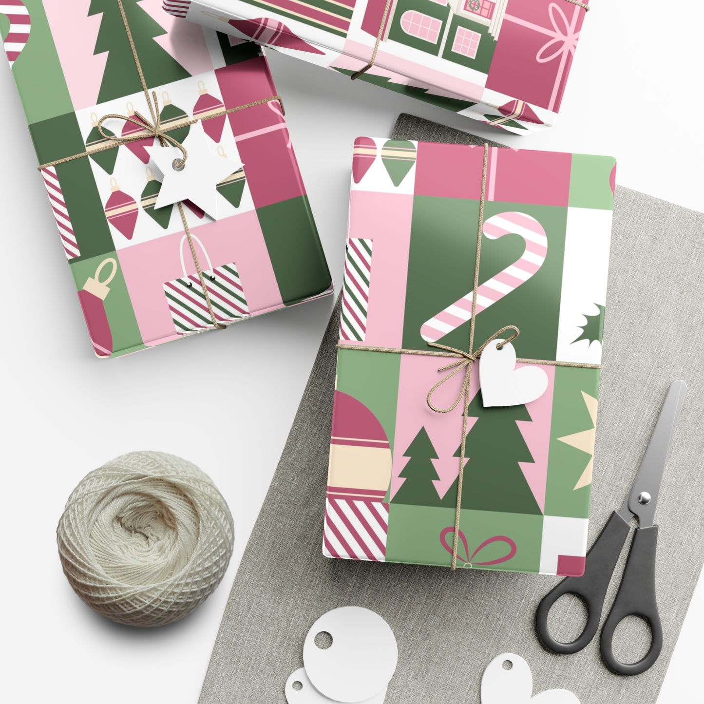 Festive Holiday Gift Wrap Papers - Christmas Patterns for Joyful Gifting