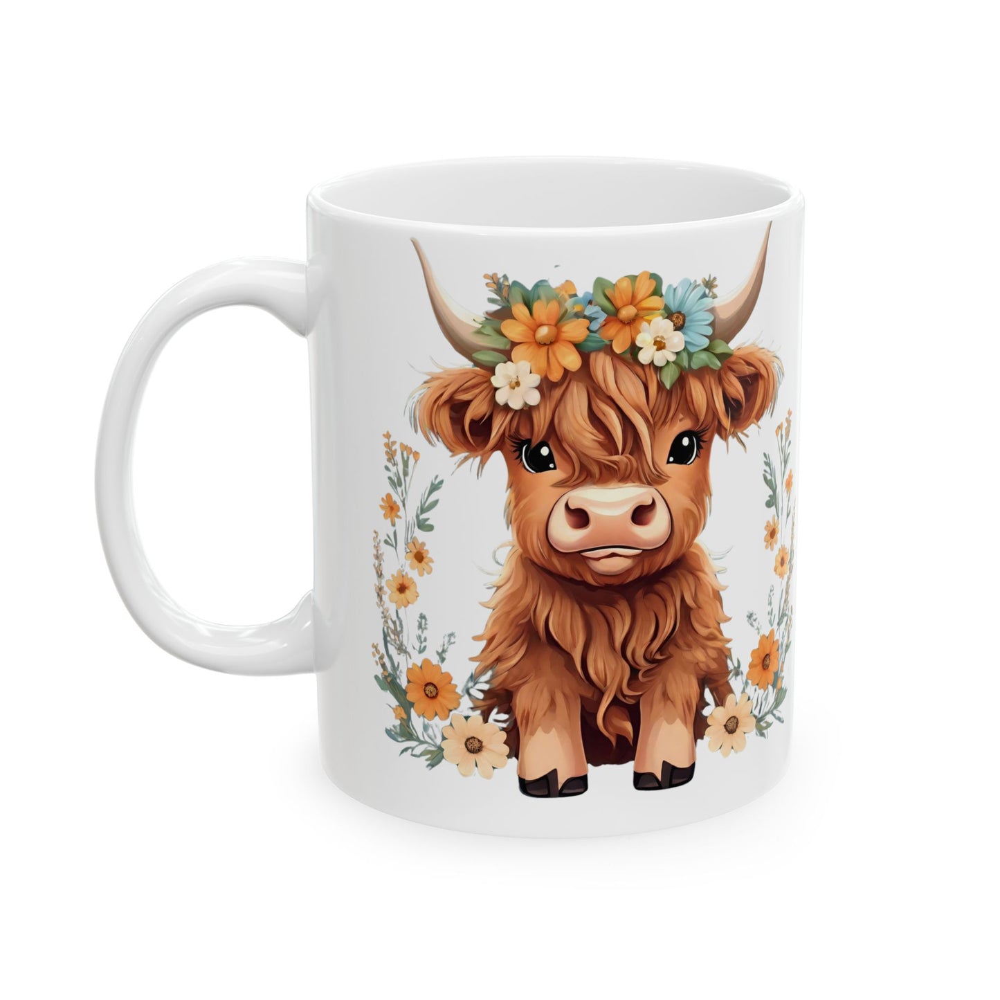 Mug - Udderly Adorable Ceramic Mug (11oz, 15oz)