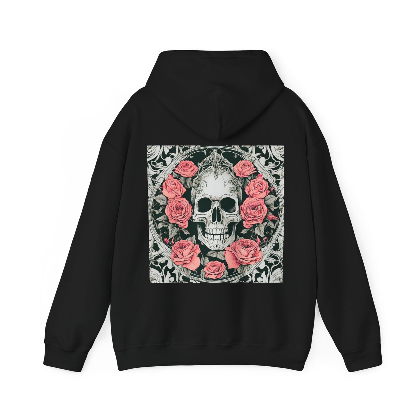 Skeletons n Roses- Unisex Heavy Blend™ Hooded Sweatshirt