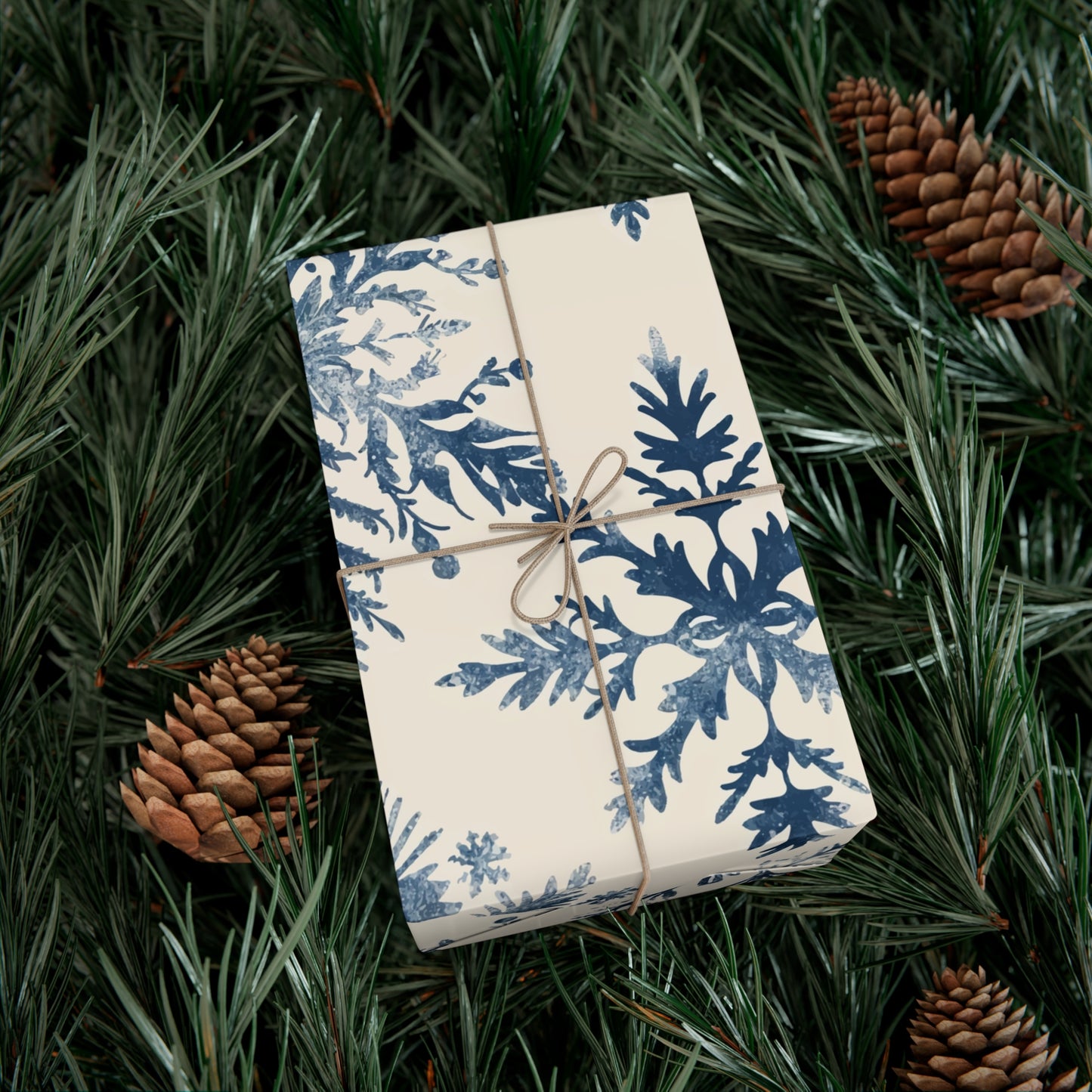 Elegant Snowflake Gift Wrap Papers - Perfect for Holidays and Celebrations