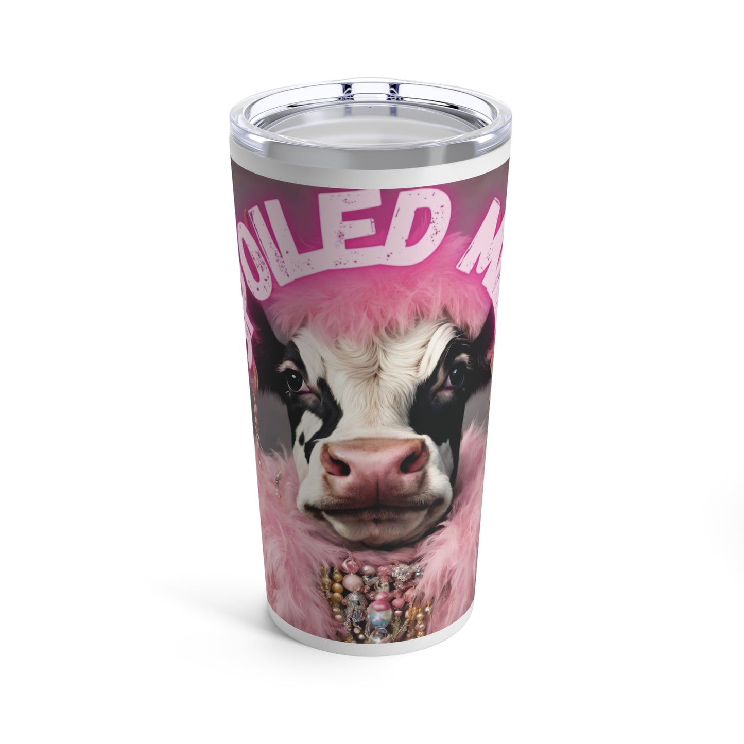 Mug - Spoiled Milk Cow Design 20oz Tumbler for Funny Kitchen Decor