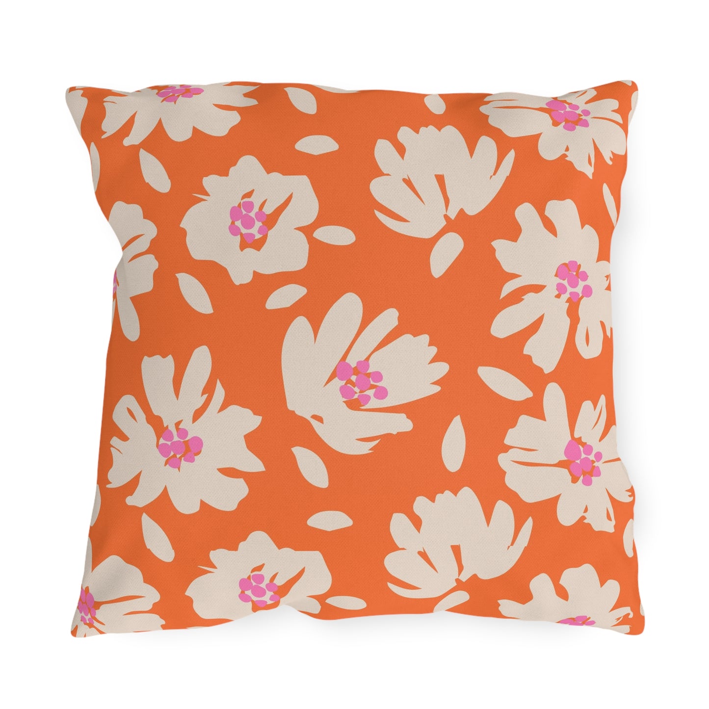 Vibrant Botanical Outdoor Pillow - aMOOsing Designs