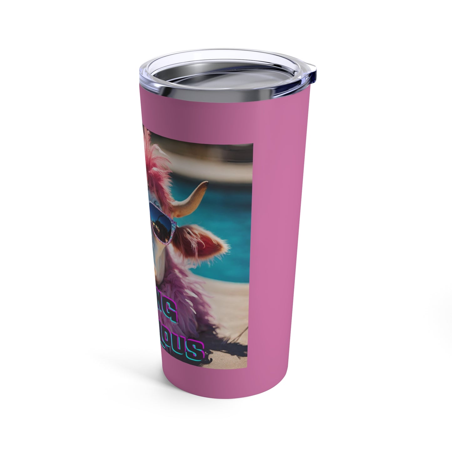 Feeling MOOvalous- Fabulous Cow Tumbler 20oz