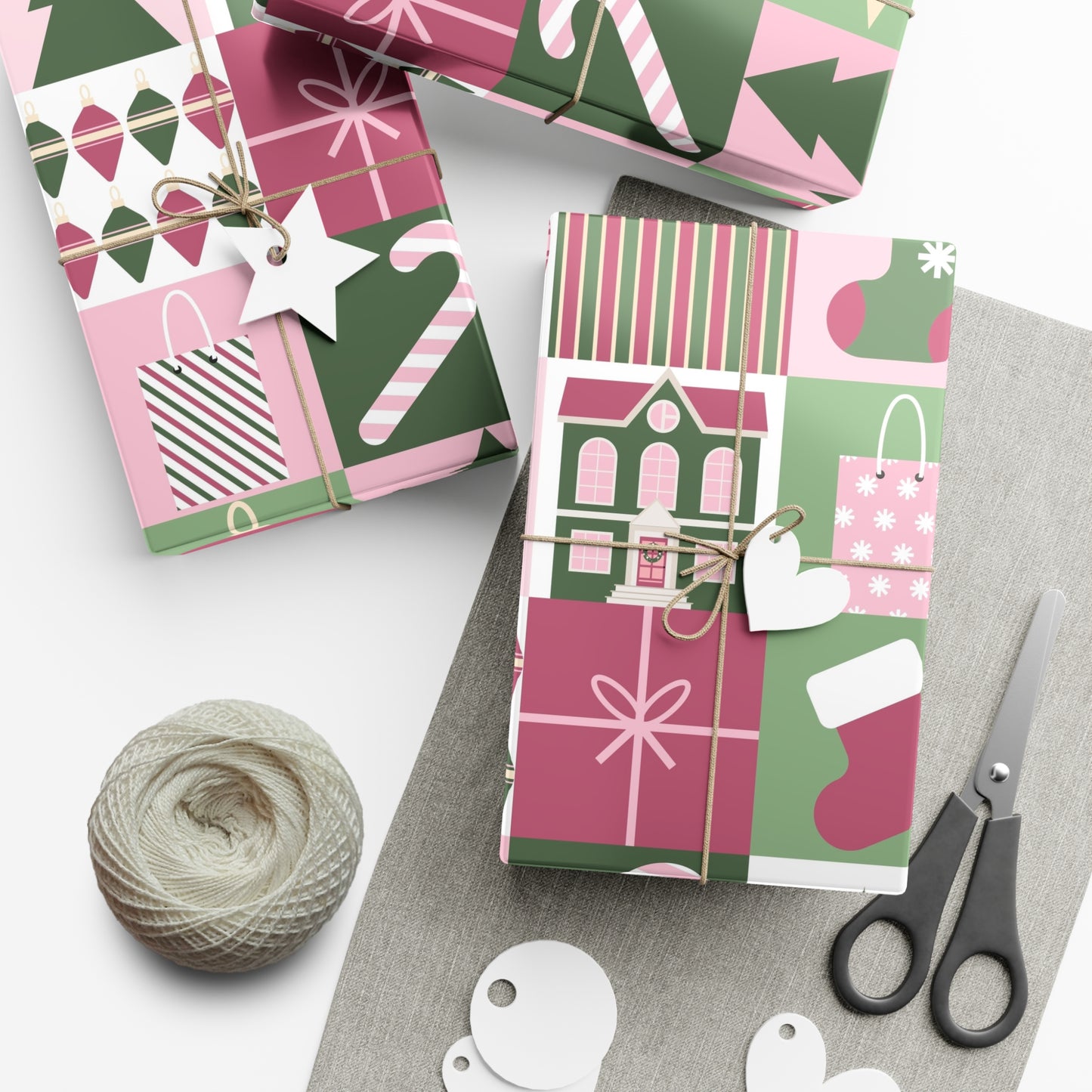 Festive Holiday Gift Wrap Papers - Christmas Patterns for Joyful Gifting