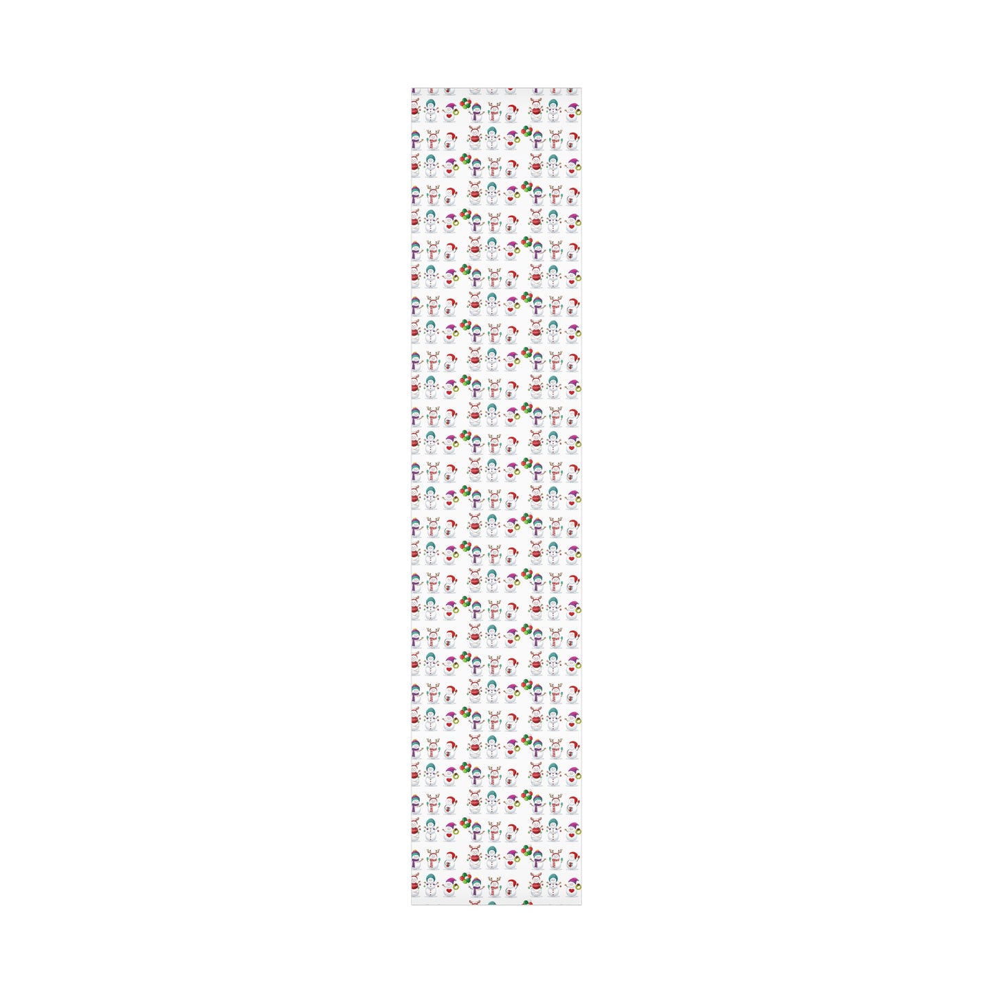 Gift Wrap Papers - Festive Snowman Holiday Cheer Wrapping Sheets