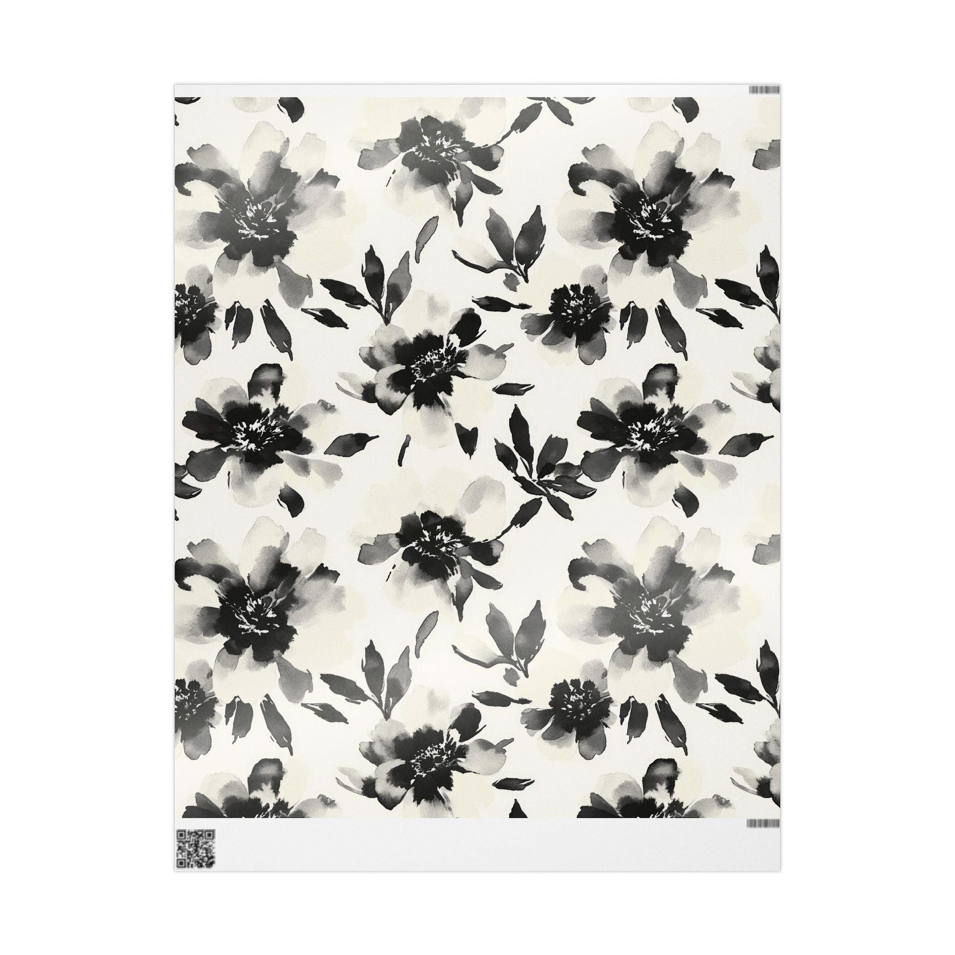 Elegant Floral Wrapping Paper | Gift Wrap for Any Occasion, Birthday, Wedding, Holiday, Party Favors - aMOOsing Designs