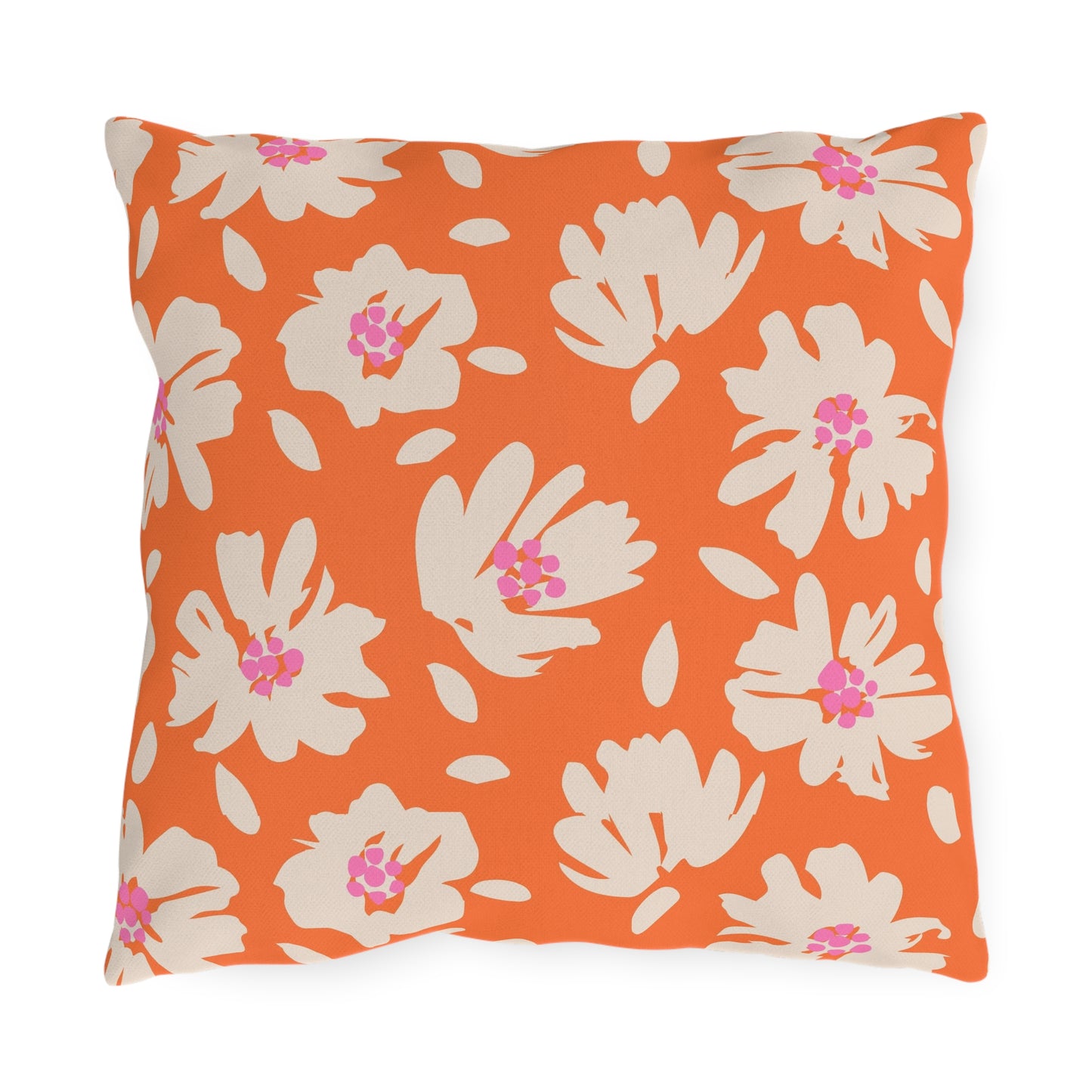 Vibrant Botanical Outdoor Pillow - aMOOsing Designs