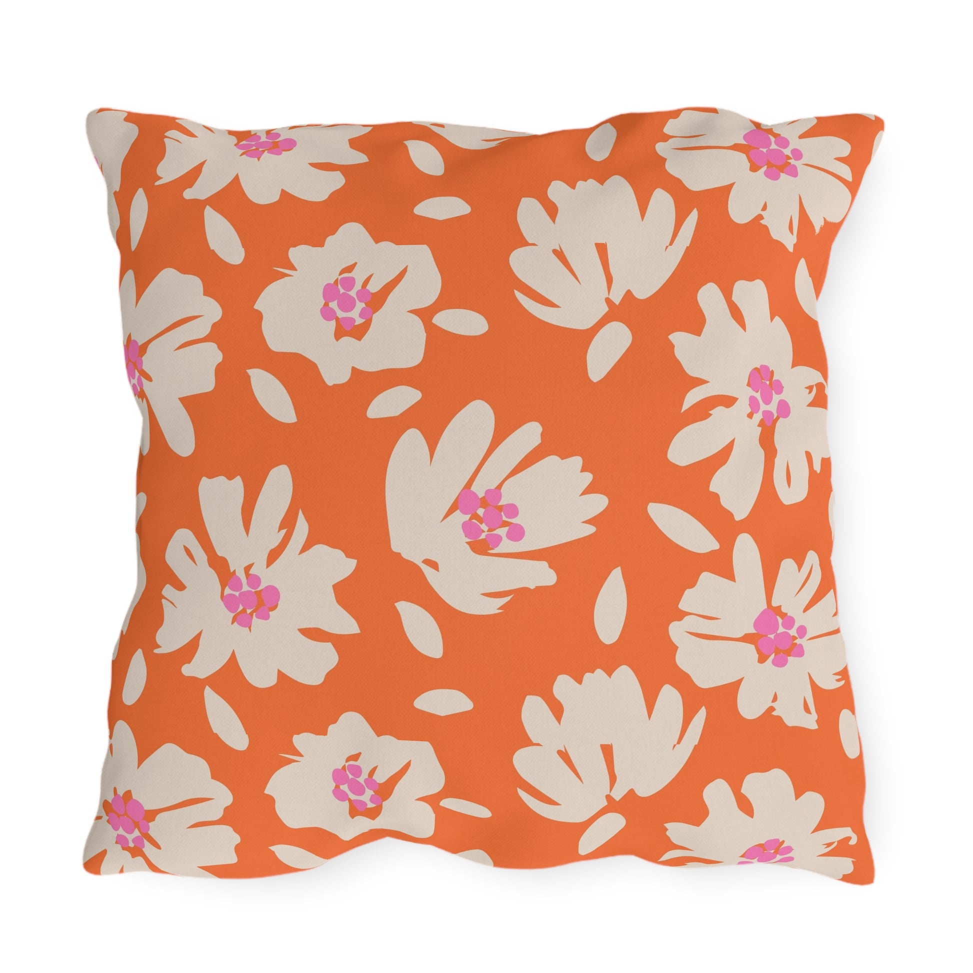 Vibrant Botanical Outdoor Pillow - aMOOsing Designs