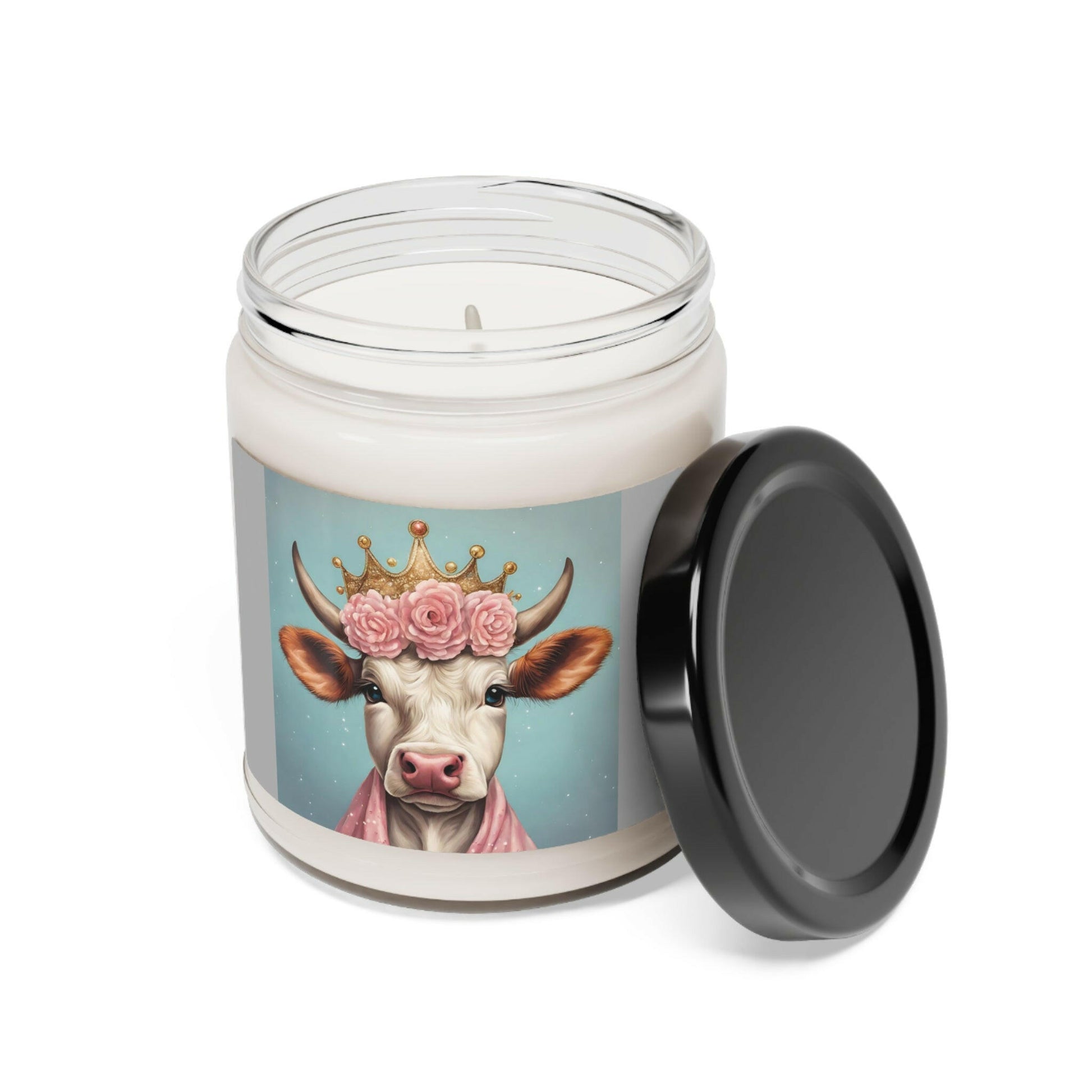 Princess Moo Scented Soy Candle, 9oz.