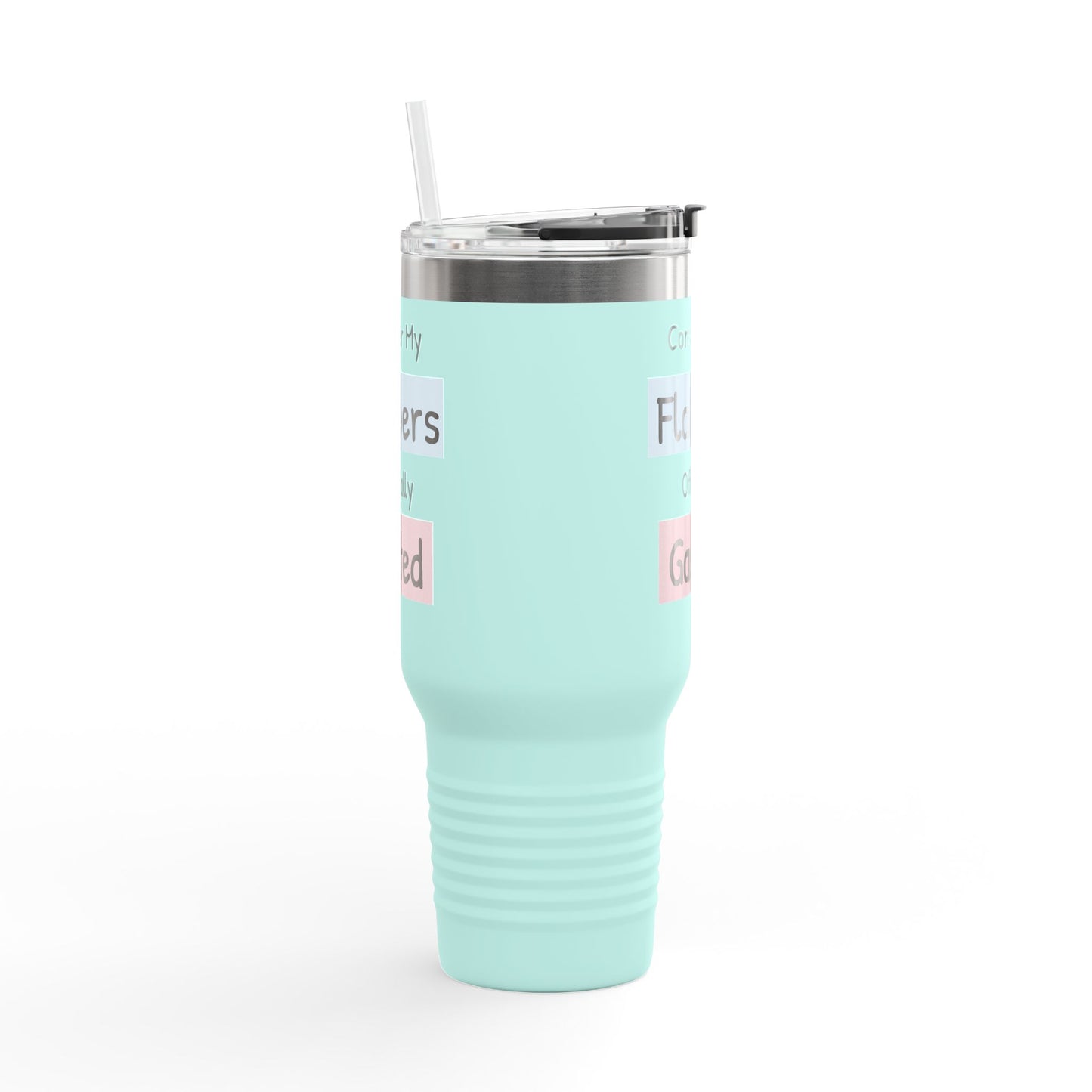 Funny Insulated Travel Mug - 40oz 'Consider My Flabbers Officially Gasted'