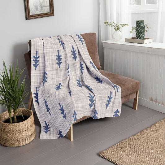 Cozy Cabin Arctic Fleece Blanket, Soft Throw Blanket for Home Decor, Winter Warmth, Outdoor Adventures, Christmas Gift, Camping Essential